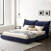 Tory Velvet Fabric Style Luxury Bed Frame