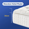 Comfortable Latex Spring Mattress 24/27/30cm Thickness for King/Queen Bed