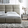 Erryn Suede Fabric Simple Modern Bed Frame